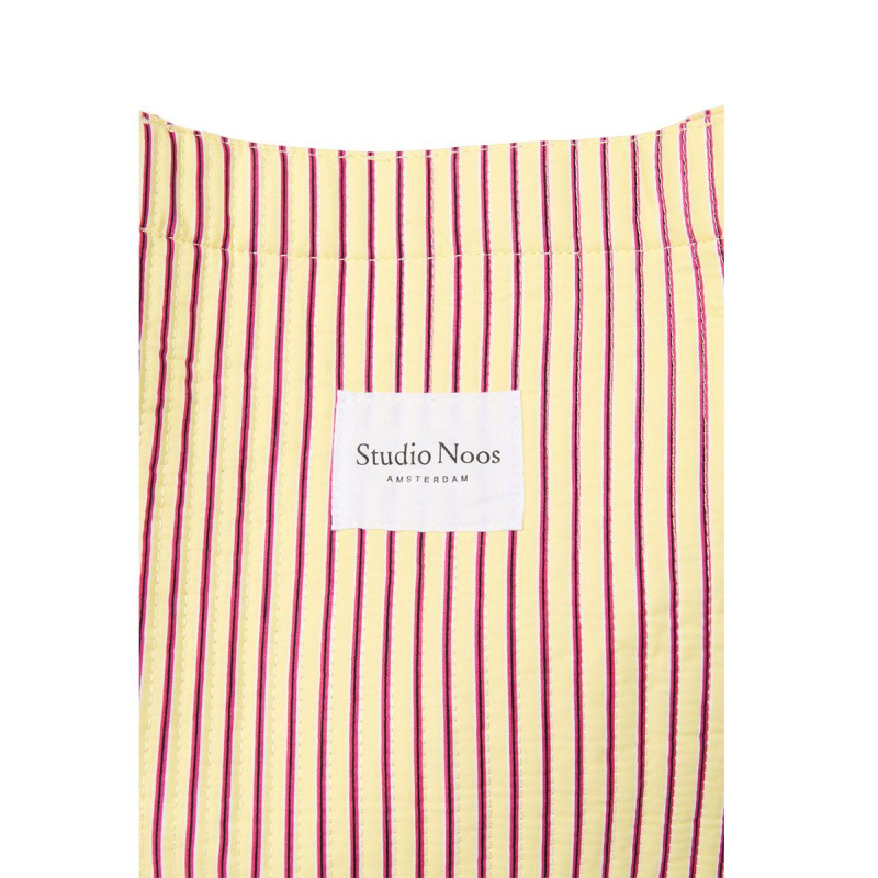 STUDIO NOOS - Poplin MOM BAG | Butter Yellow Striped 1