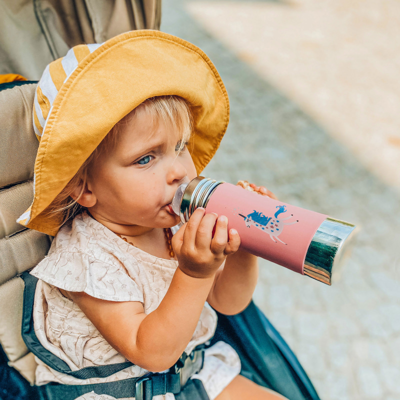 PURA Termo fľaša s náustkom 260ml, Unicorn 1