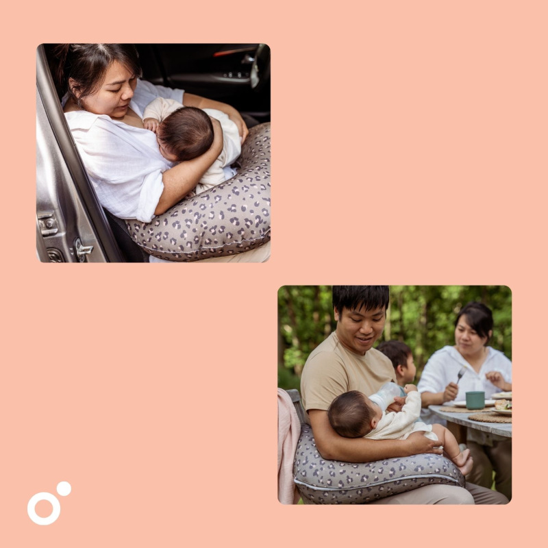 Doomoo Softy multifunkčný vankúš, LEOPARD BRONZE 5