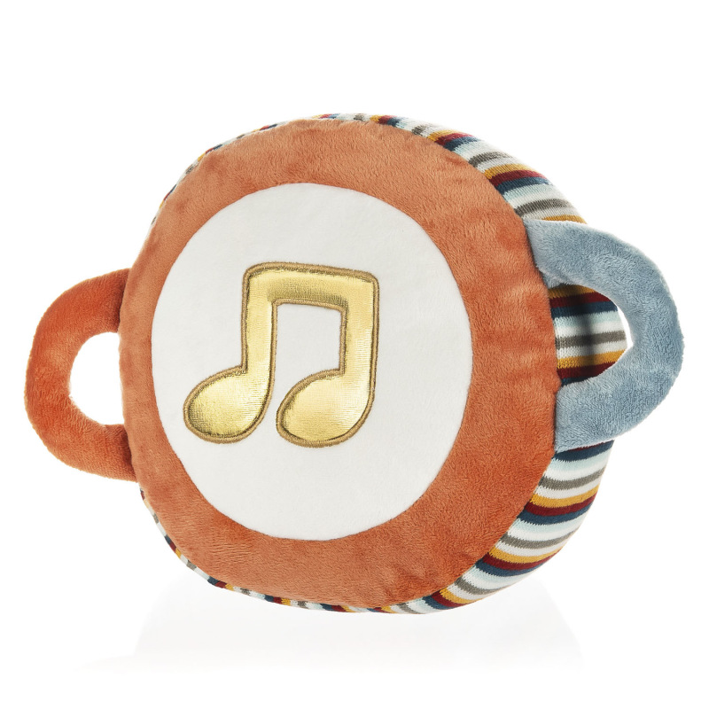 Plyšová hudobná hračka 3v1, My first drum