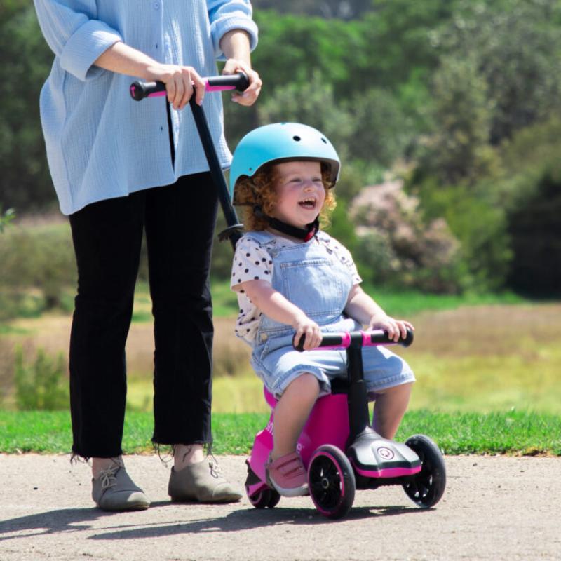 Trojkolka Kolobežka 2 v 1 SmarTrike Ride-on Pink 1 - 12rokov