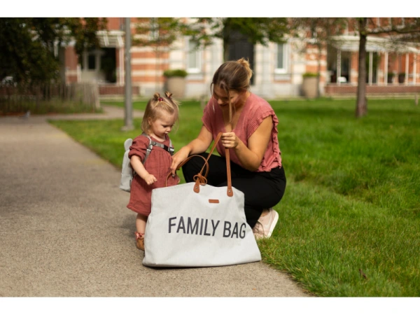 Detský batoh My First Bag Canvas Grey 9