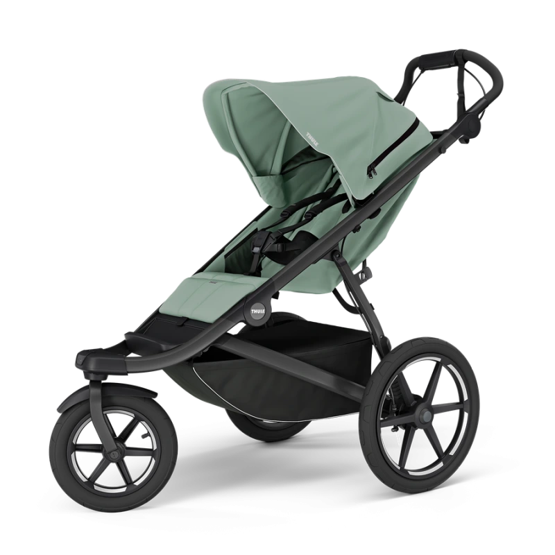 THULE Urban Glide 3 športový kočík Magnetic Buckle – Mist Green