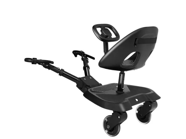 Stúpadlo ku kočíku so sedátkom Ally XL Black