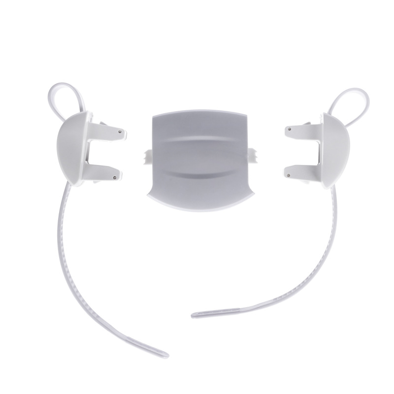 Zámok rukoväte skrinky univerzálny 1ks, White 4