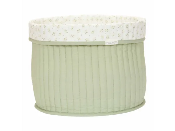 Košík textilný obojstranný veľký Blueberry Leaves 1