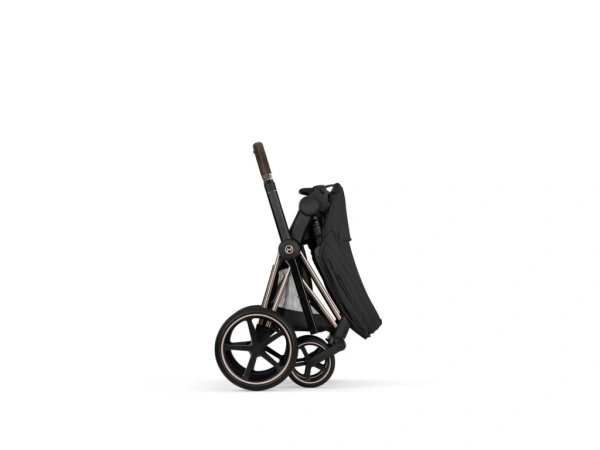 Kočík Cybex Priam Comfort 2026, rám Rose Gold - SEPIA BLACK 8