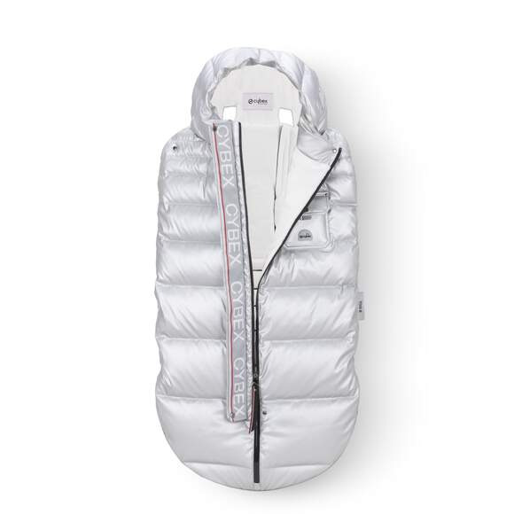 Fusak do kočíka CYBEX Platinum Winter, Arctic Silver 1