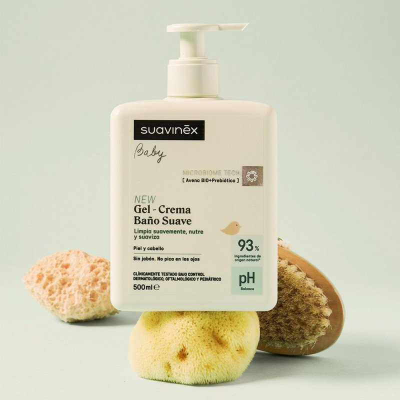 SUAVINEX | JEMNÝ kúpelový krémový gel 500 ml 1
