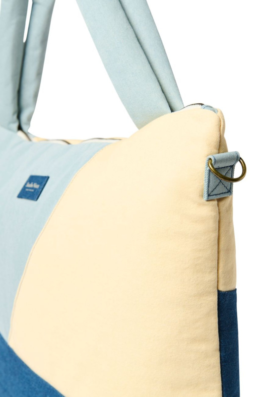 STUDIO NOOS - Patchwork DIAPER BAG - přebalovací taška | Denim 4