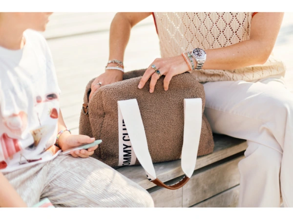 Prebaľovacia taška Mommy Club Signature Teddy Soft Brown 13