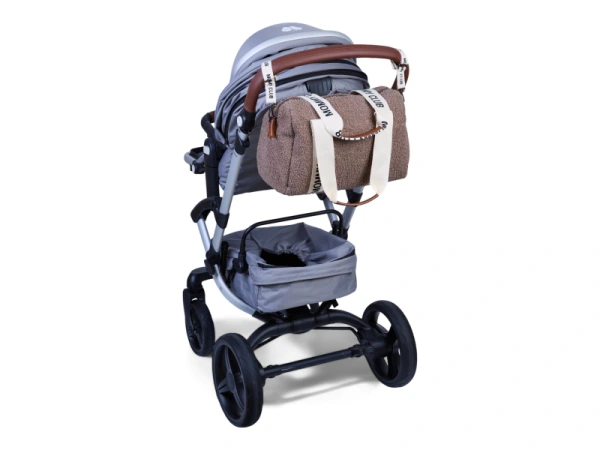 Prebaľovacia taška Mommy Club Signature Teddy Soft Brown 10