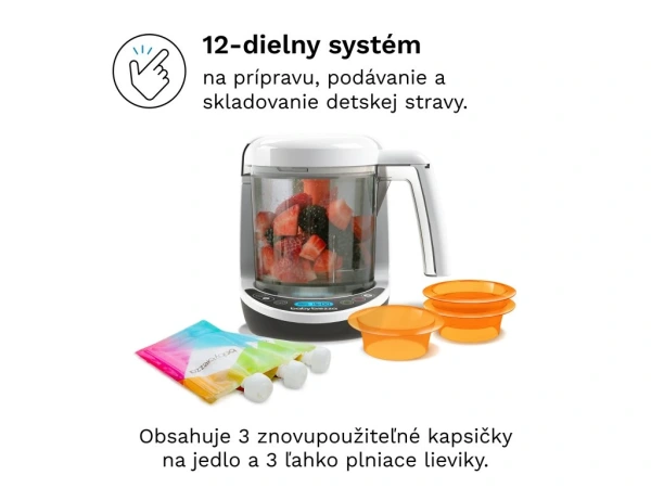 Baby Brezza Food Maker Deluxe - parný varič a mixér 6