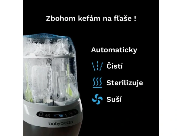Baby Brezza Bottle Washer Pro Black/White - umývačka fliaš 1