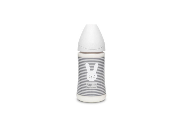 SUAVINEX | Premium fľaša 270 ml 3P HYGGE prúžky - sivá 2
