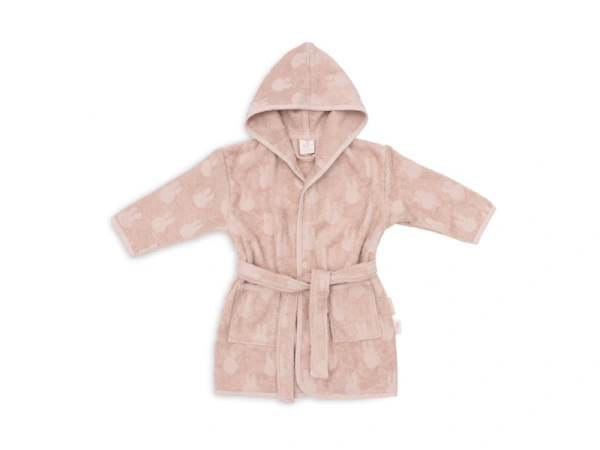 Detský froté župan s kapucňou Miffy pre bábätká od 1 do 2 rokov - Wild Rose