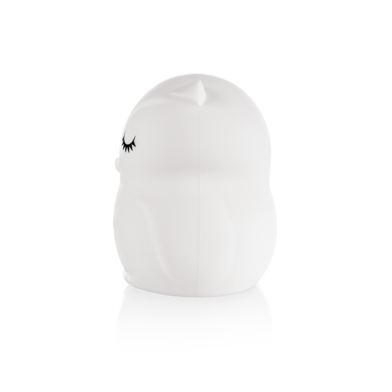 Silikónová nočná LED lampa veľkosť M, Owl 10