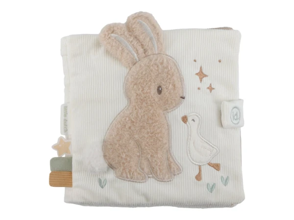 Textilná knižka s aktivitami Newborn Naturals