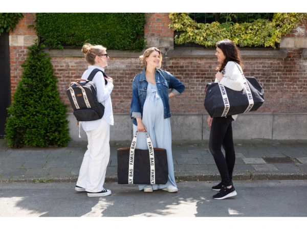 Prebaľovací batoh Family Club Black 20