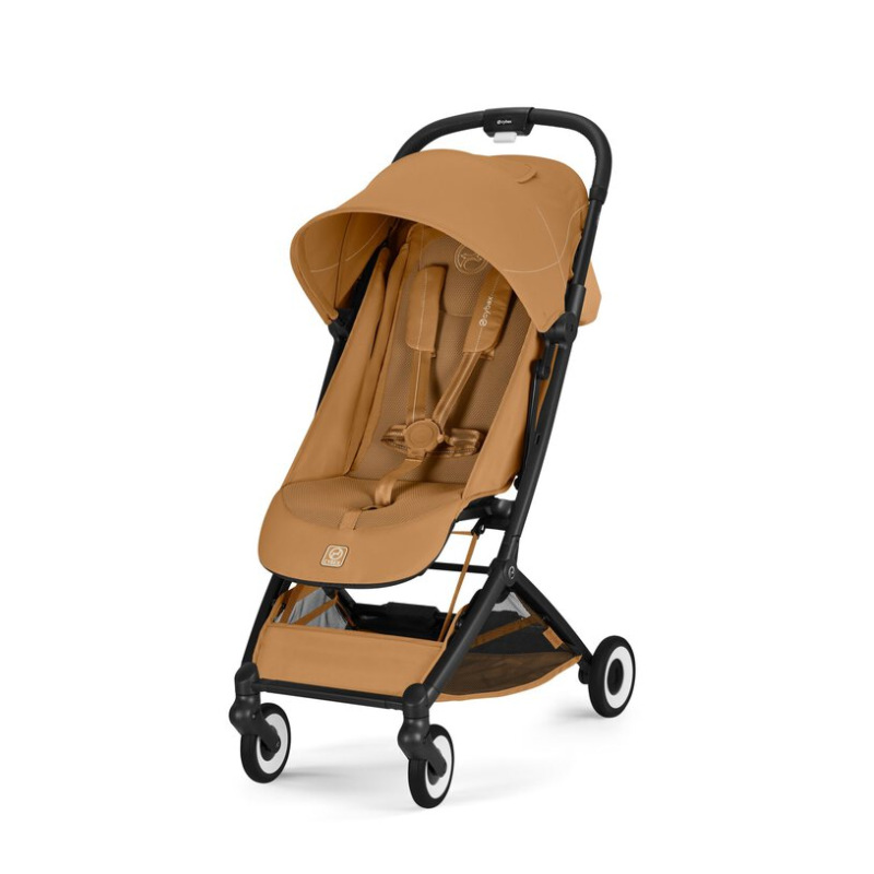 Cybex ORFEO 2026 TPE skladný kočík do lietadla - Cinnamon Yellow