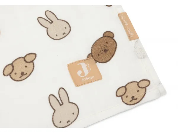 Plienky zavinovacie 2ks 115x115 cm Miffy & Friends 2