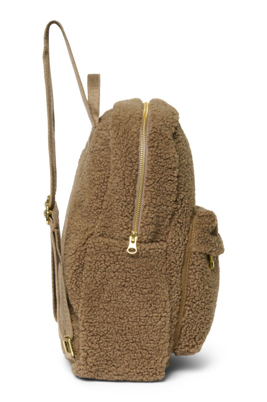 STUDIO NOOS - Teddy Midi BACKPACK - batôžtek s predným vreckom | Brown 1