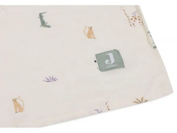 Plienky zavinovacie 2ks 115x115 cm Jungle Jambo 2
