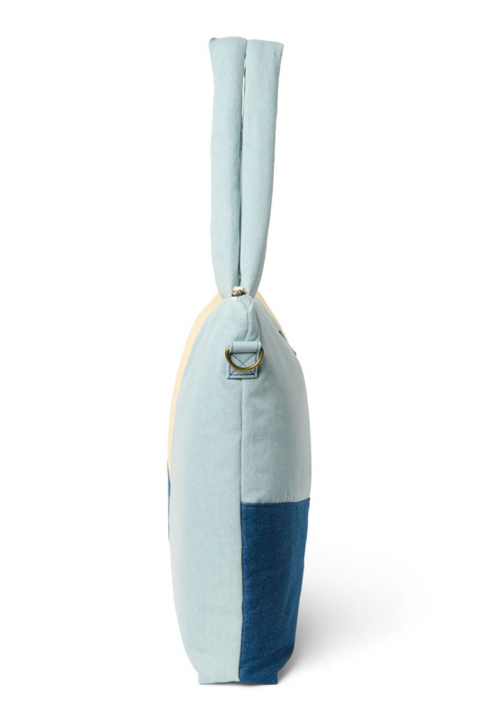 STUDIO NOOS - Patchwork DIAPER BAG - přebalovací taška | Denim 2