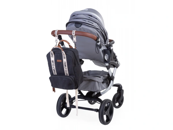 Prebaľovací batoh Family Club Black 9