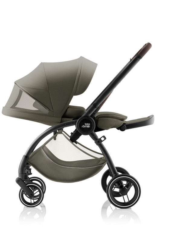 Sada kočíka Rio + hlboká vanička + autosedačka Baby-Safe PRO + základňa Vario Base 5Z Lux, Urban Oli 5
