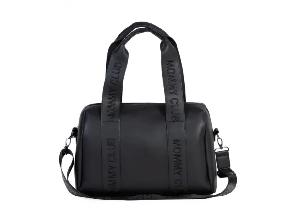 Prebaľovacia taška Mommy Club Signature Vegan Leather Black