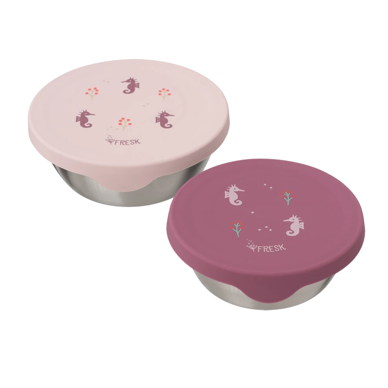 FRESK Súprava snack boxov 2ks Seahorse