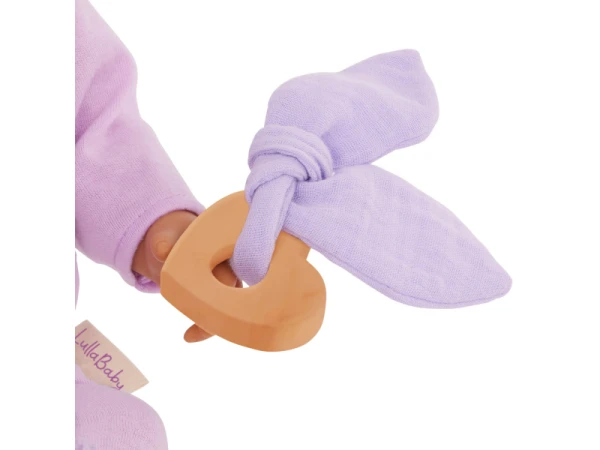 Dupačky pre bábiku fialové s doplnkami 2