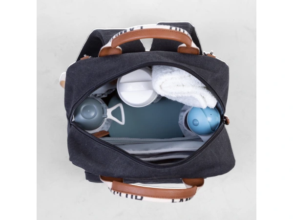 Prebaľovací batoh Family Club Black 8