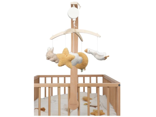 Hudobný kolotoč drevený Newborn Naturals 4