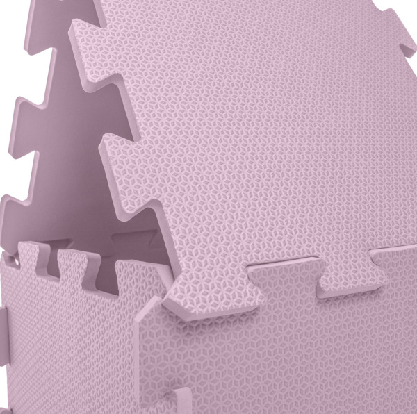 Penová podložka Puzzle 30x30 cm 9ks, Sugar Pink 8