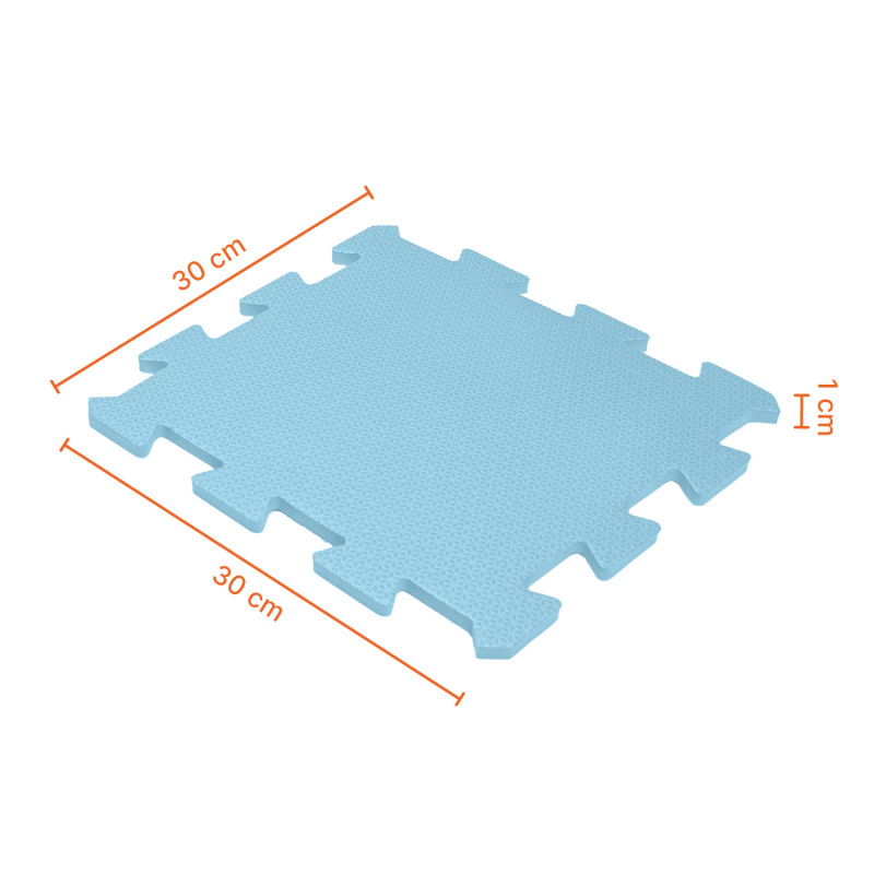 Penová podložka Puzzle 30x30 cm 9ks, Logic 4