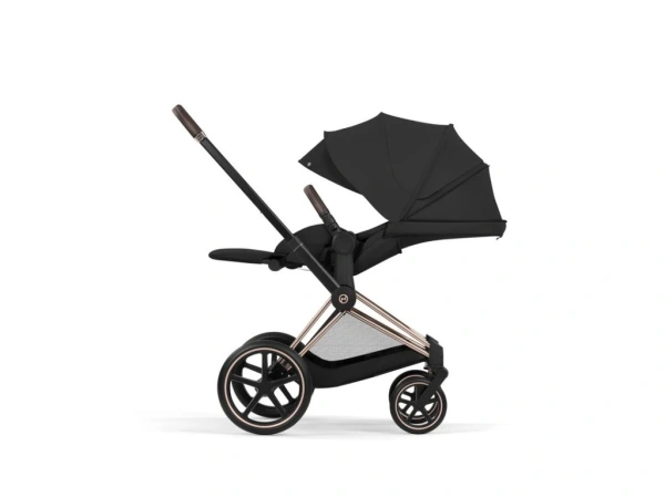 Kočík Cybex Priam Comfort 2026, rám Rose Gold - SEPIA BLACK 5