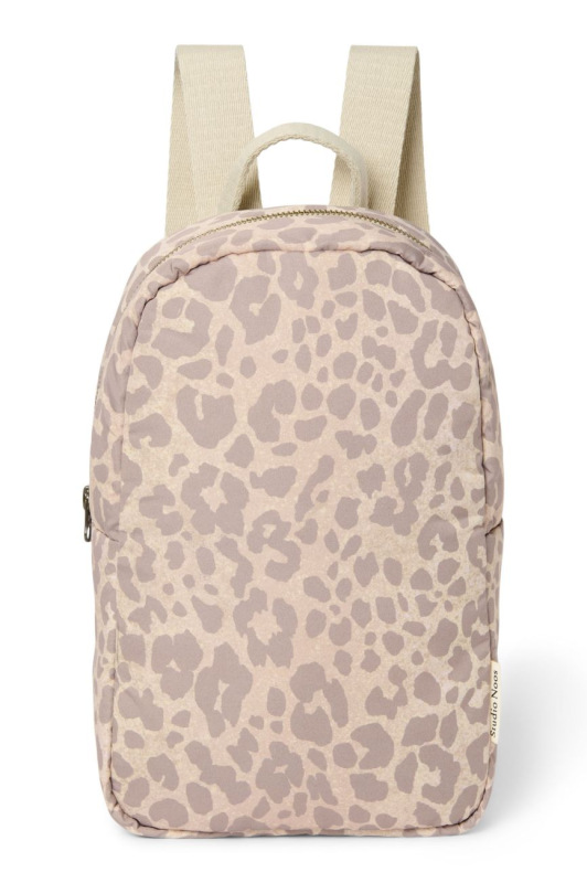 STUDIO NOOS - Puffy Mini BACKPACK | Cream Leopard