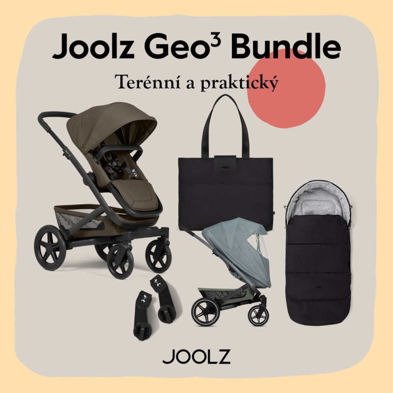JOOLZ | Geo3 kompletný set | Hazel brown + Darčeky