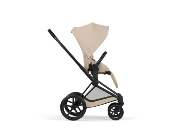 Kočík Cybex Priam Comfort 2026, rám Matt black - COZY BEIGE 7