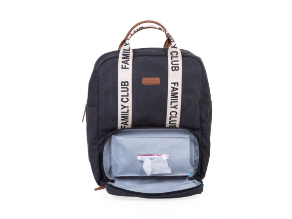 Prebaľovací batoh Family Club Black 6