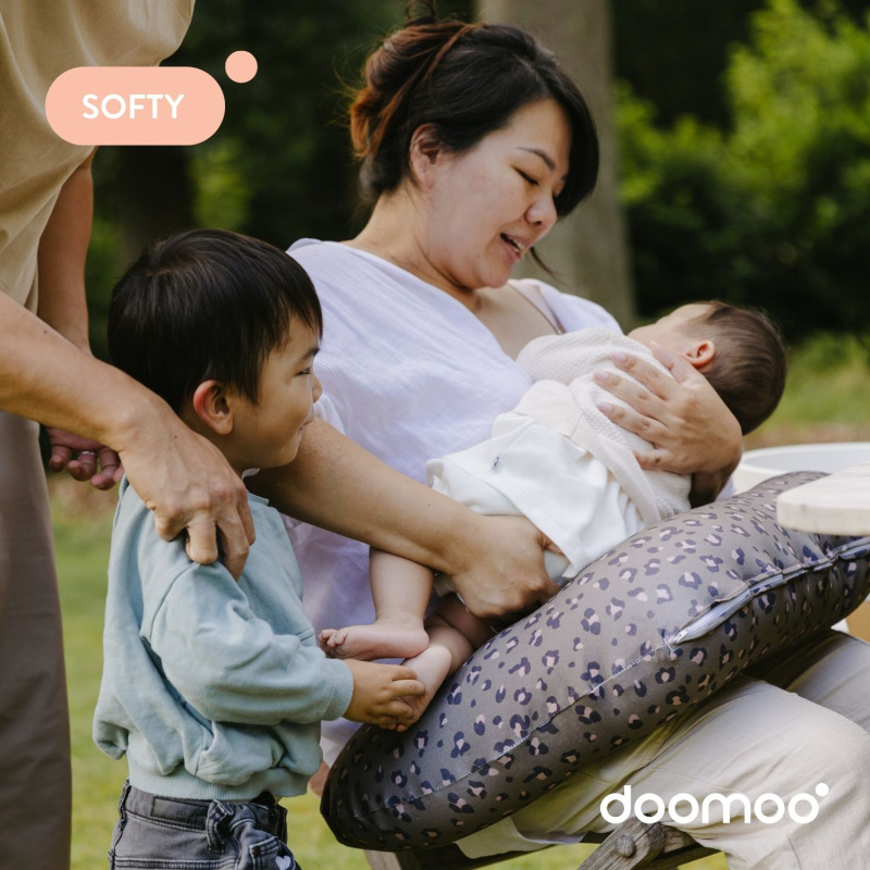 Doomoo Softy multifunkčný vankúš, LEOPARD BRONZE 2