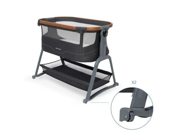 Iora Plus postieľka prenosná Elegance Graphite 4