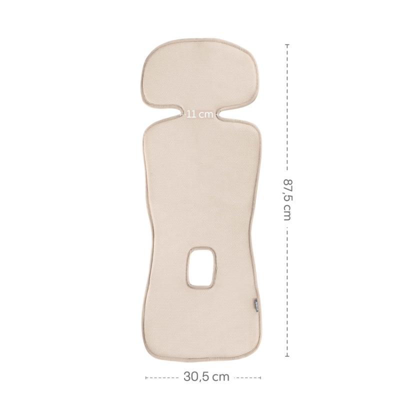 Priedušná podložka do autosedačky Breeze sk. 1, Ivory Beige 6