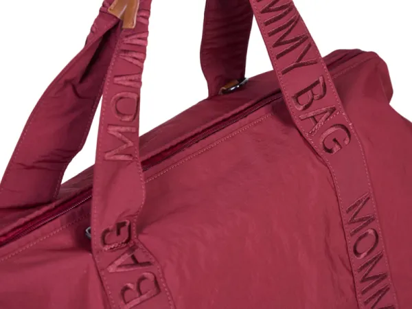 Prebaľovacia taška Mommy Bag Signature Urban Burgundy