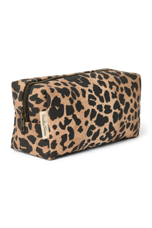 STUDIO NOOS - Cotton POUCH - kabelka | Brown Leopard 7