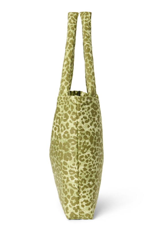 STUDIO NOOS - Cotton MOM BAG - prebaľovacia taška | Green Leopard 2