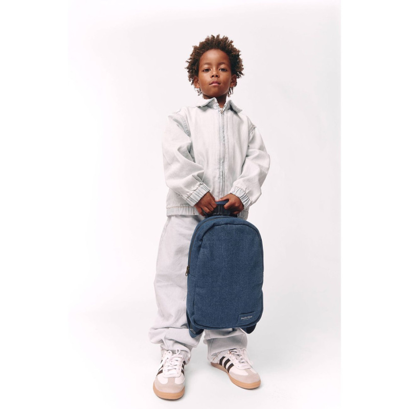 STUDIO NOOS - Denim Mini BACKPACK - batôžtek | Dark Blue 5