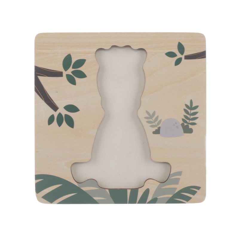 Dřevěné puzzle malé, Zebra 6